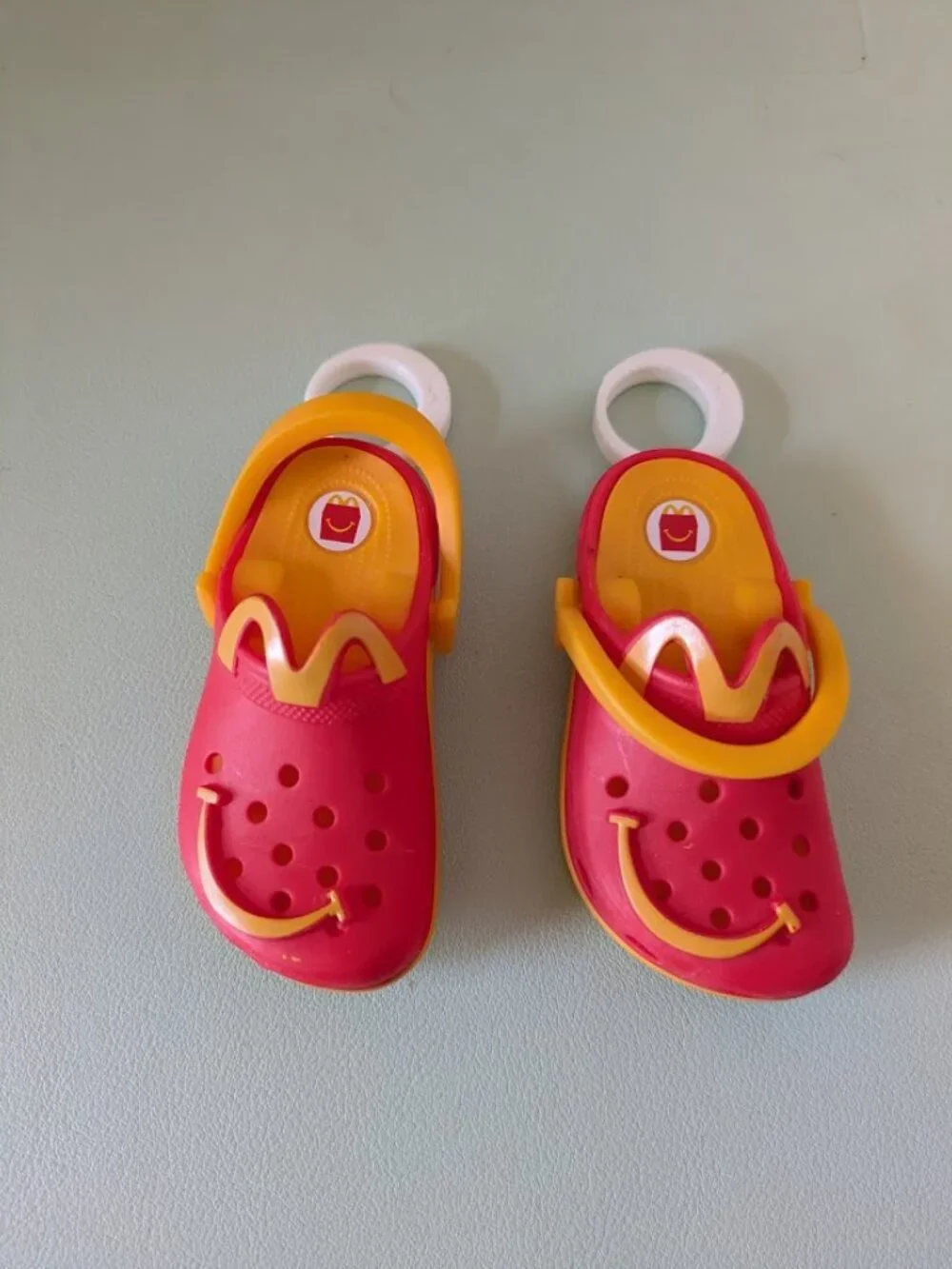 Hasbro Mini Game McDonalds Happy Meal Toy 2022 & Crocs Keychain 2024